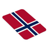 Noorse vlag magneet (Rechterzijde)