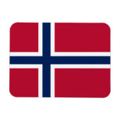 Noorse vlag magneet (Horizontaal)