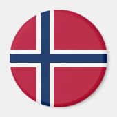 Noorse vlag magneet (Voorkant)
