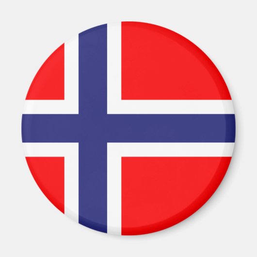 Noorse vlag magneet (Voorkant)