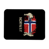 Noorse vlag magneet (Horizontaal)