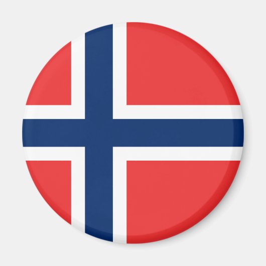 Noorse vlag magneet (Voorkant)