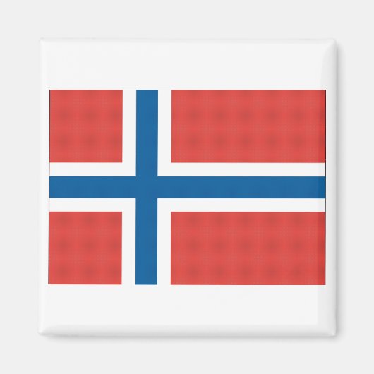 Noorse vlag magneet (Voorkant)