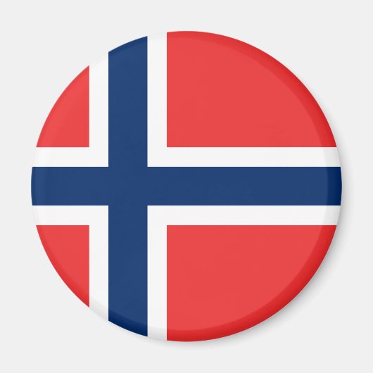 Noorse vlag magneet (Voorkant)