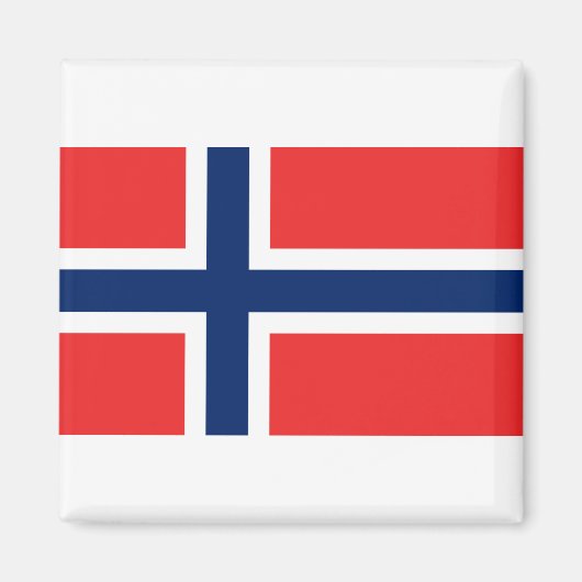 Noorse vlag magneet (Voorkant)