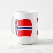 Noorse Vlag Mok (Voorkant links)