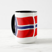 Noorse Vlag Mok (Voorkant links)