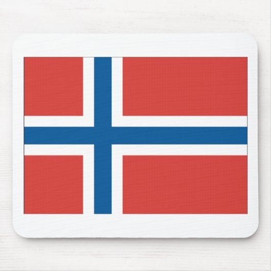 Noorse vlag muismat (Voorkant)