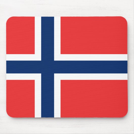 Noorse vlag muismat (Voorkant)