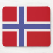 Noorse vlag muismat (Voorkant)