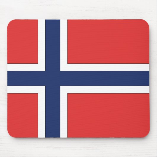 Noorse vlag muismat (Voorkant)