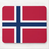 Noorse vlag muismat (Voorkant)