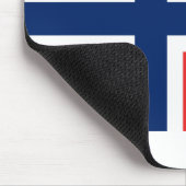 Noorse vlag muismat (Hoek)