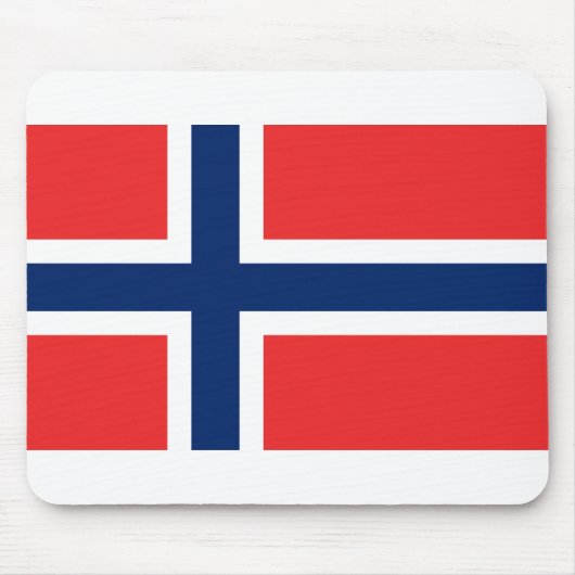 Noorse vlag muismat (Voorkant)