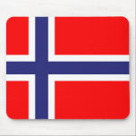 Noorse vlag muismat<br><div class="desc">Vlag van Noorwegen</div>
