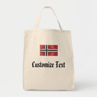 Noorse vlag Noordse Scandinavische kruis nr. Tote Bag