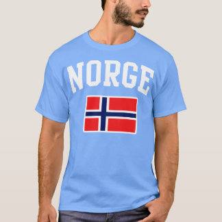 Noorse vlag Noors T-shirt