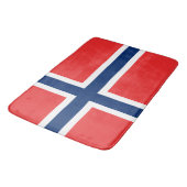 Noorse vlag (Noorwegen) Badmat (Gekanteld)