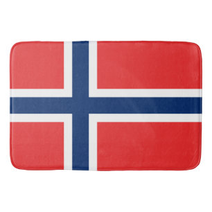 Noorse vlag (Noorwegen) Badmat