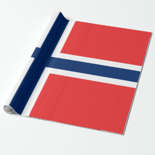 Noorse vlag (Noorwegen) Cadeaupapier