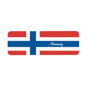 Noorse vlag, Noorwegen Etiket