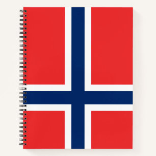 Noorse vlag (Noorwegen) Notitieboek