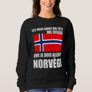 Noorse vlag Noorwegen Proverb Trui