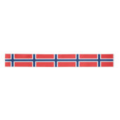 Noorse vlag (Noorwegen) Satijnen Lint (Voorkant)