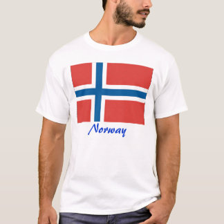 Noorse vlag/Noorwegen T-shirt