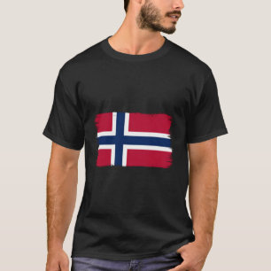 Noorse vlag Noorwegen T-shirt