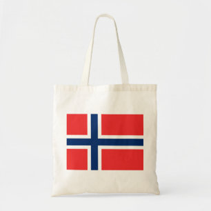 Noorse vlag (Noorwegen) Tote Bag