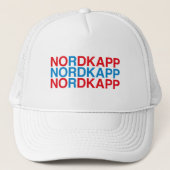 Noorse vlag NORDKAPP Trucker Pet (Voorkant)