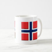 Noorse Vlag Norsk Mok (Voorkant rechts)
