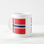 Noorse Vlag Norsk Mok (Voorkant links)