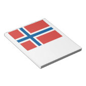 Noorse vlag notitieblok (Schuin)