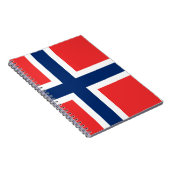 Noorse vlag notitieboek (Rechterzijde)
