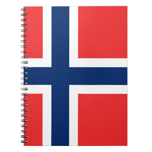 Noorse vlag notitieboek (Voorkant)