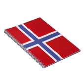 Noorse vlag notitieboek (Rechterzijde)