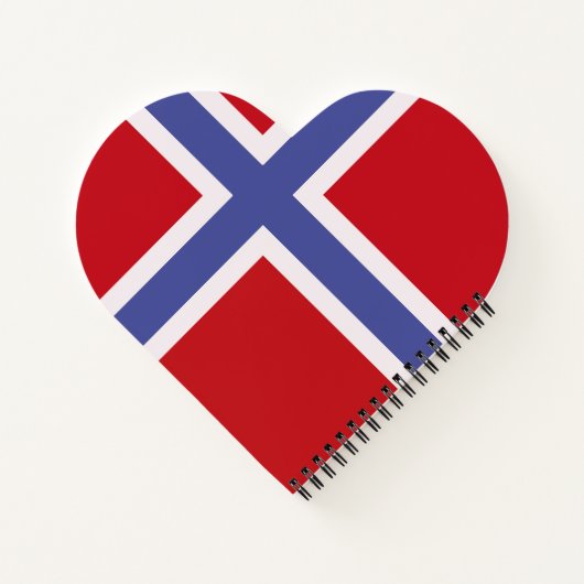 Noorse vlag notitieboek (Achterkant)