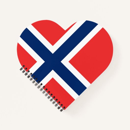 Noorse vlag notitieboek (Voorkant)