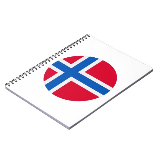 Noorse vlag notitieboek (Linkerzijde)
