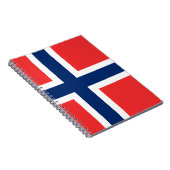Noorse vlag notitieboek (Rechterzijde)