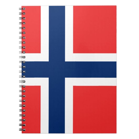 Noorse vlag notitieboek (Voorkant)
