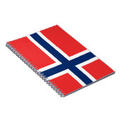 Noorse vlag notitieboek (Rechterzijde)