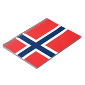 Noorse vlag notitieboek (Linkerzijde)