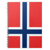Noorse vlag notitieboek (Voorkant)