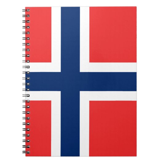 Noorse vlag notitieboek (Voorkant)