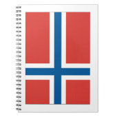 Noorse vlag notitieboek (Voorkant)