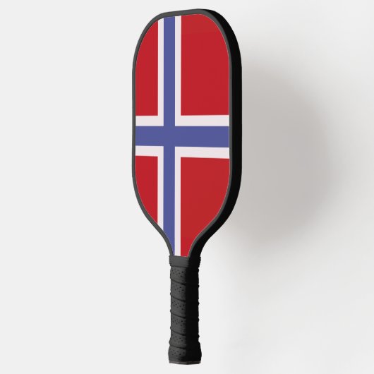 Noorse vlag pickleball paddle (Links)