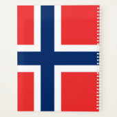 Noorse vlag planner (Achterkant)